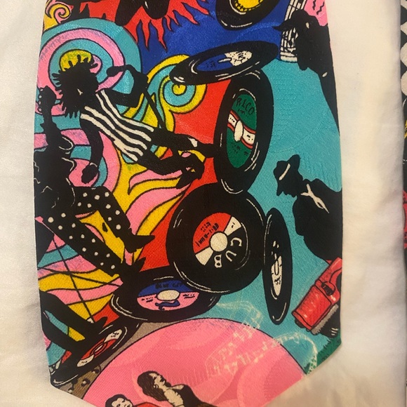 Vintage Nicole Miller Silk Tie - Picture 2 of 7